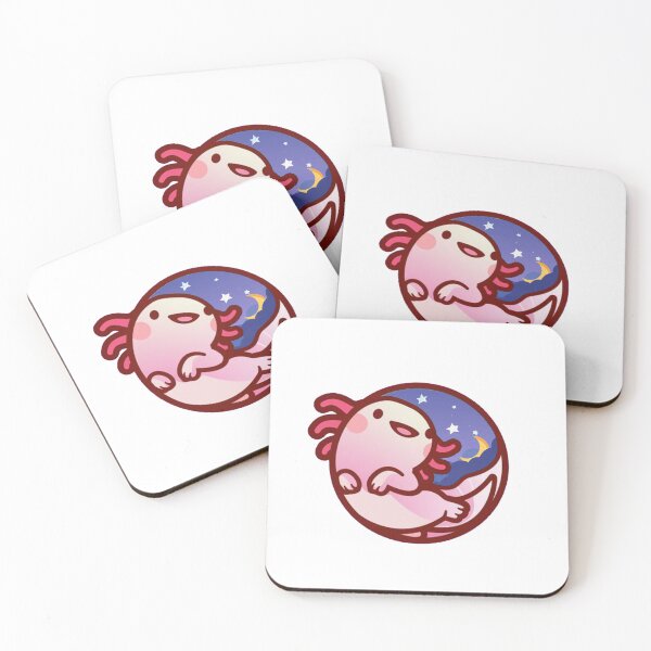 Item preview, cute axolotl - cute designed and sold by Adam-the-maker.