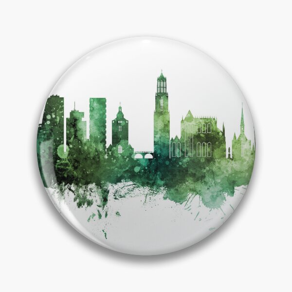 Item preview, Utrecht The Netherlands Skyline designed and sold by ArtPrints.