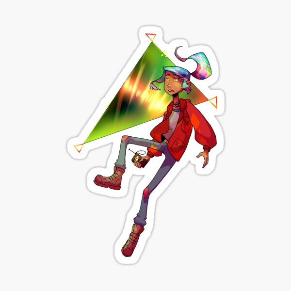 Oxenfree - Alex Print Sticker