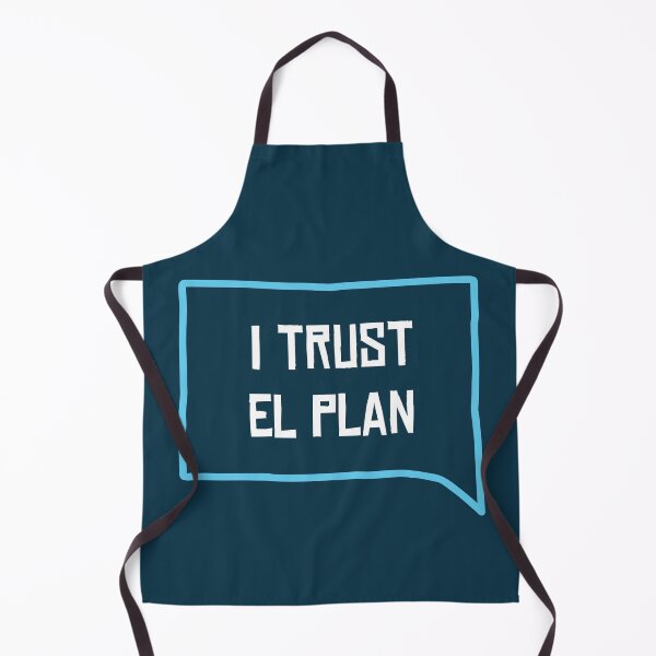Item preview, I Trust El Plan - on blue designed and sold by F440.
