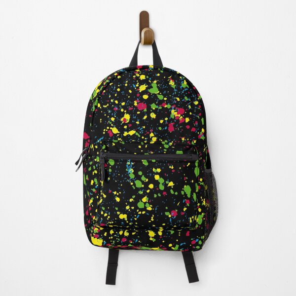 Item preview, Rainbow Paintball Splatter Art (Colorful Paint Brush Design) designed and sold by SassyClassyMe.