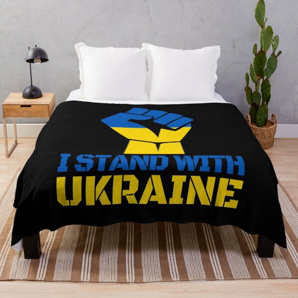 Item preview, I STAND WITH UKRAINE - SUPPORT UKRAINE designed and sold by TravelHappiness.