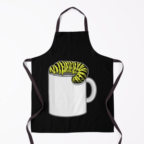 Artikelvorschau, Raupe mit Tasse entworfen und verkauft von Snabdesign84.