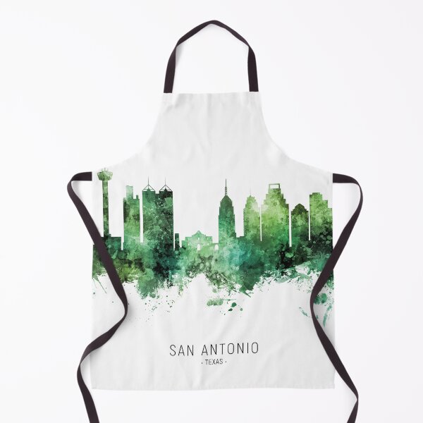 Artikelvorschau, San Antonio Texas Skyline entworfen und verkauft von ArtPrints.