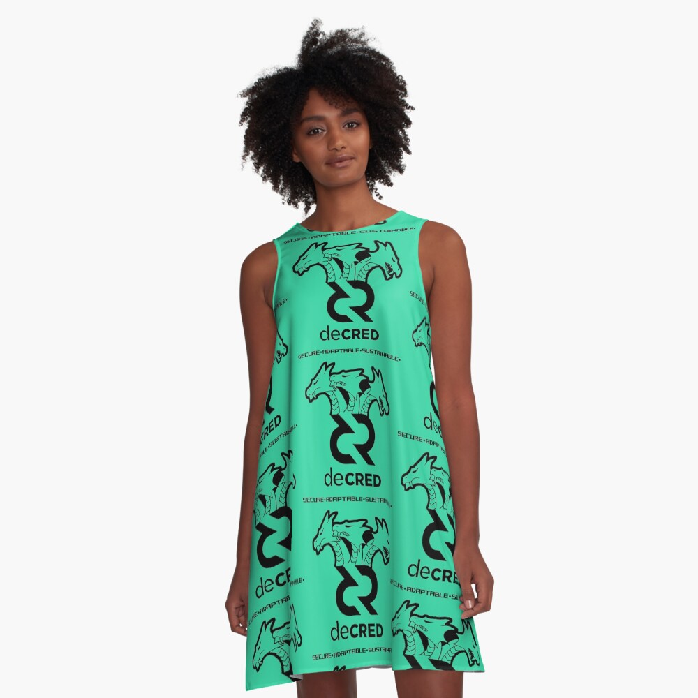 Item preview, A-Line Dress designed and sold by OfficialCryptos.