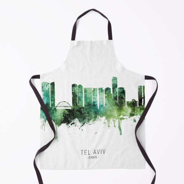 Item preview, Tel Aviv Israel Skyline designed and sold by ArtPrints.