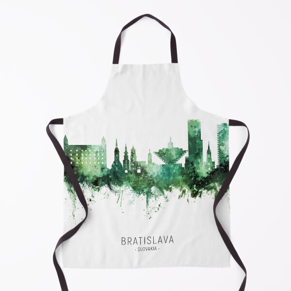 Item preview, Bratislava Slovakia Skyline designed and sold by ArtPrints.