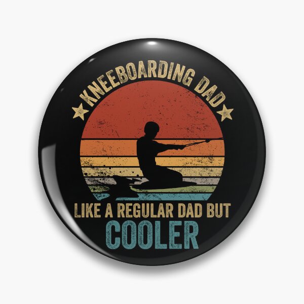 Item preview, Kneeboarding dad like a regular dad but cooler - kneeboarding designed and sold by QUEEN-WIVER.