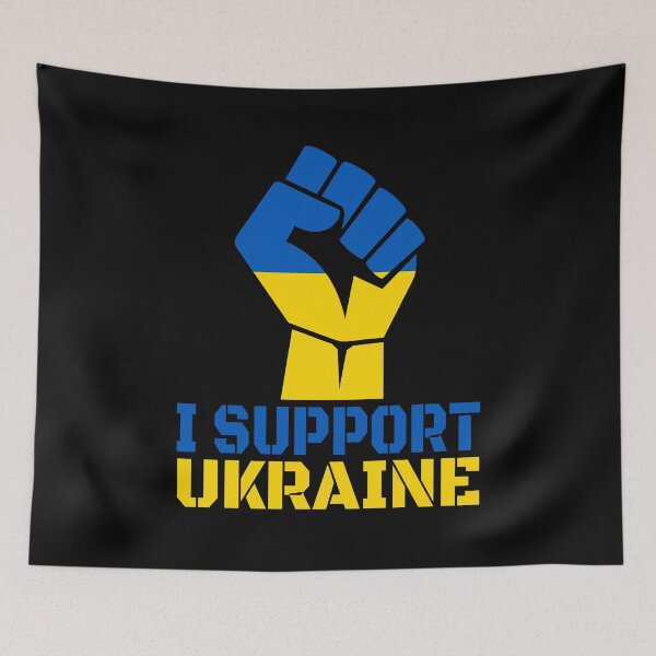 Item preview, I SUPPORT UKRAINE designed and sold by TravelHappiness.