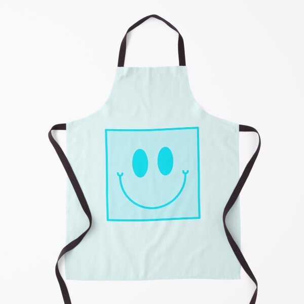 Item preview, Sky Blue Square Smiley Face designed and sold by EpicCreation.