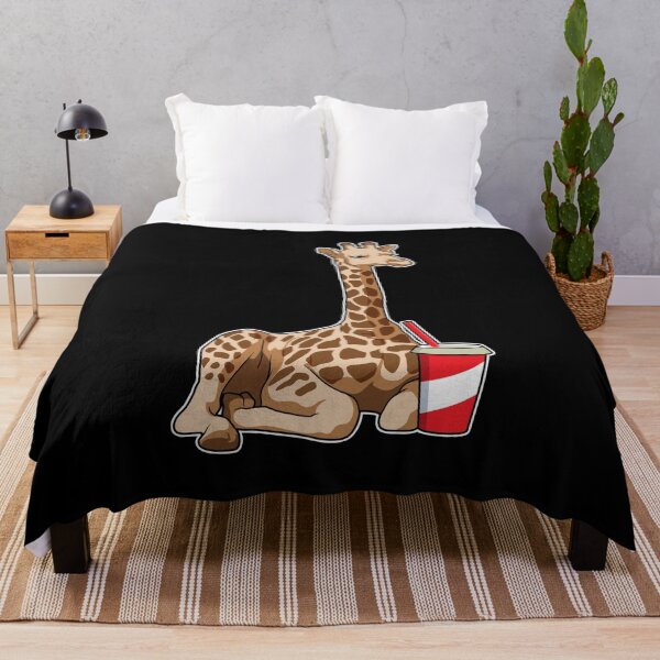 Aperçu de l'œuvre Giraffe with Drink créée et vendue par Snabdesign84.