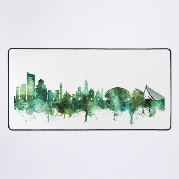 Item preview, Valencia Spain Skyline designed and sold by ArtPrints.