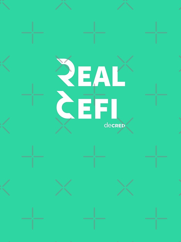 Decred Real Defi - DCR Turquoise © v1 (Design timestamped by https://timestamp.decred.org/) by OfficialCryptos