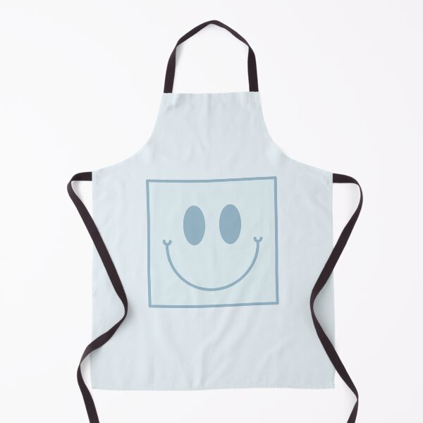Item preview, Dull Blue Square Smiley Face designed and sold by EpicCreation.