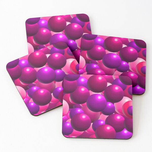 Item preview, Pattern Art Purple Shades balls designed and sold by chahakisha.