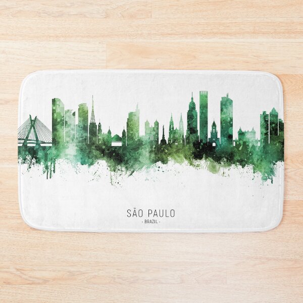 Item preview, São Paulo Skyline Brazil designed and sold by ArtPrints.