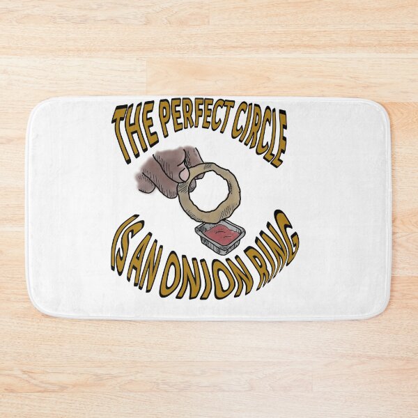 Item preview, The perfect circle is an onion ring graphic text designed and sold by Dopamine Dumpster.