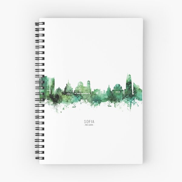 Item preview, Sofia Bulgaria Skyline designed and sold by ArtPrints.