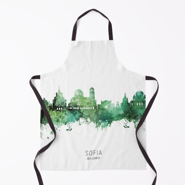 Item preview, Sofia Bulgaria Skyline designed and sold by ArtPrints.