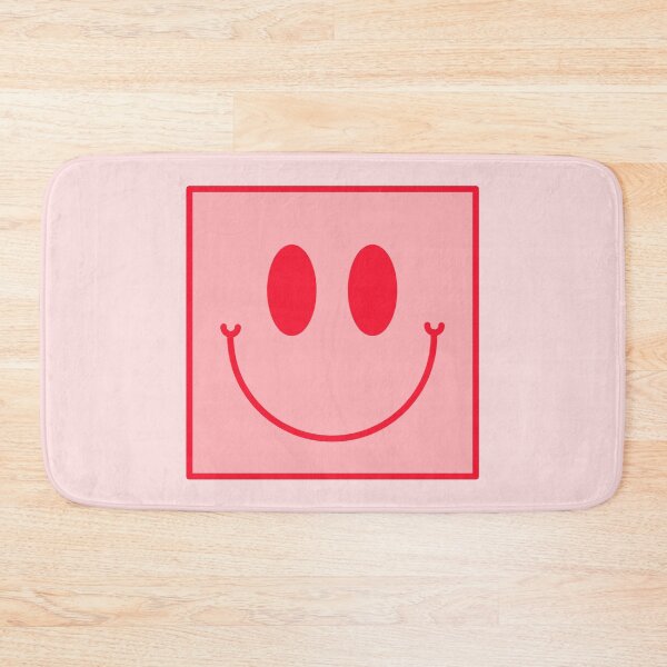 Item preview, Preppy Red Square Smiley Face designed and sold by EpicCreation.