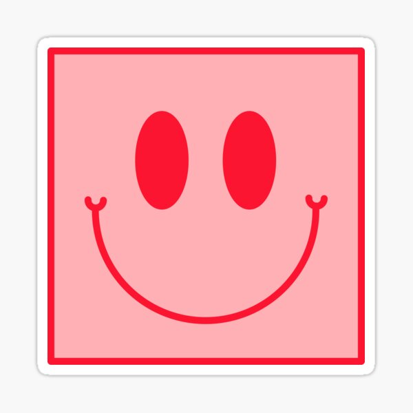 Squares Smiley - Sticker – Square Sayings