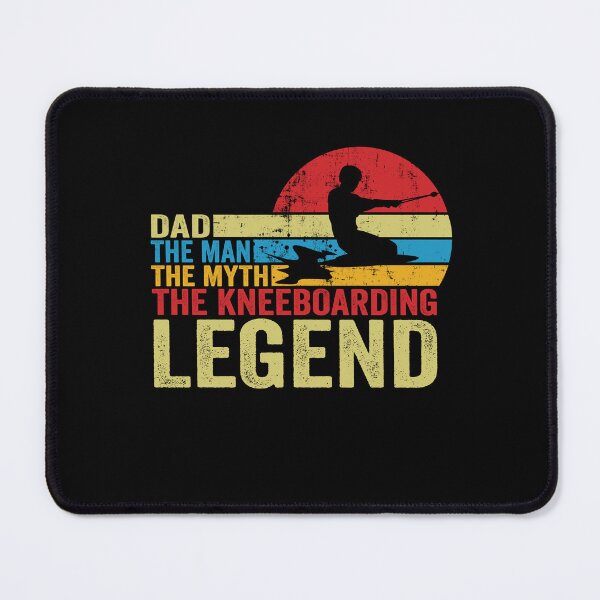 Item preview, dad the man the myth the kneeboarding legend - kneeboarding designed and sold by QUEEN-WIVER.