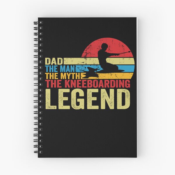 Item preview, dad the man the myth the kneeboarding legend - kneeboarding designed and sold by QUEEN-WIVER.