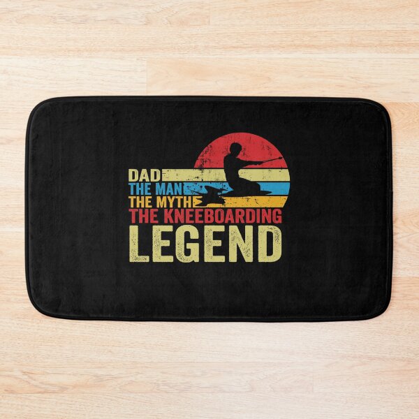 Item preview, dad the man the myth the kneeboarding legend - kneeboarding designed and sold by QUEEN-WIVER.