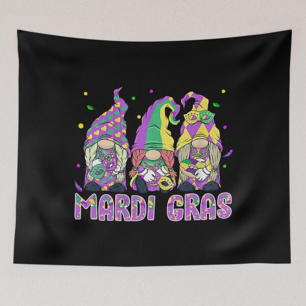 Item preview, Mardi Gras Gnome 2022  designed and sold by NesArt.
