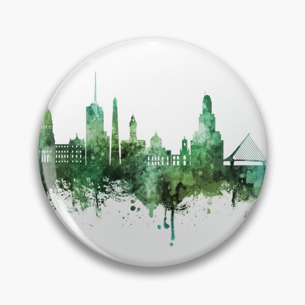 Item preview, Buenos Aires Argentina Skyline designed and sold by ArtPrints.