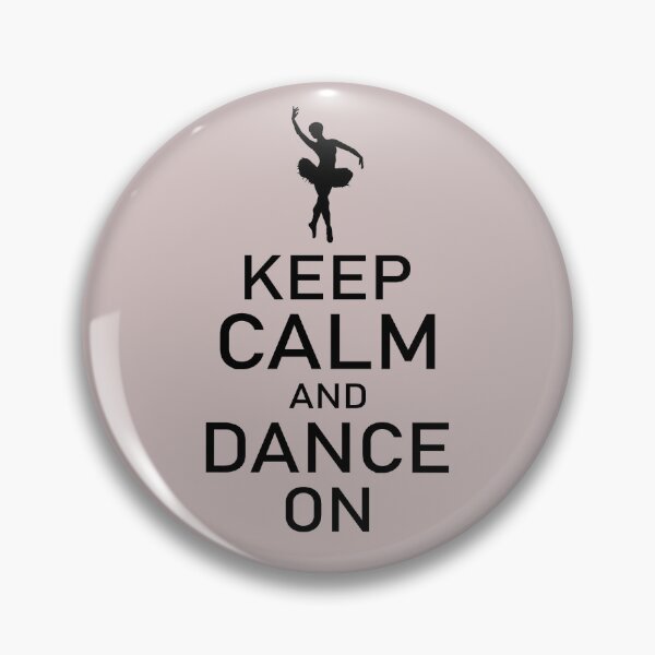 Aperçu de l'œuvre  Keep Calm And Dance On créée et vendue par ni3ma.
