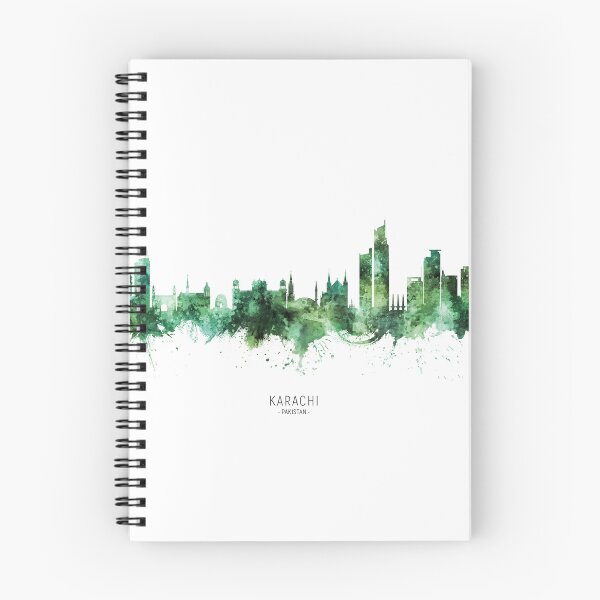 Item preview, Karachi Pakistan Skyline designed and sold by ArtPrints.