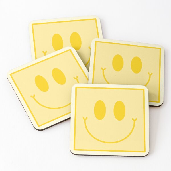 Item preview, Yellow Square Smiley Face designed and sold by EpicCreation.