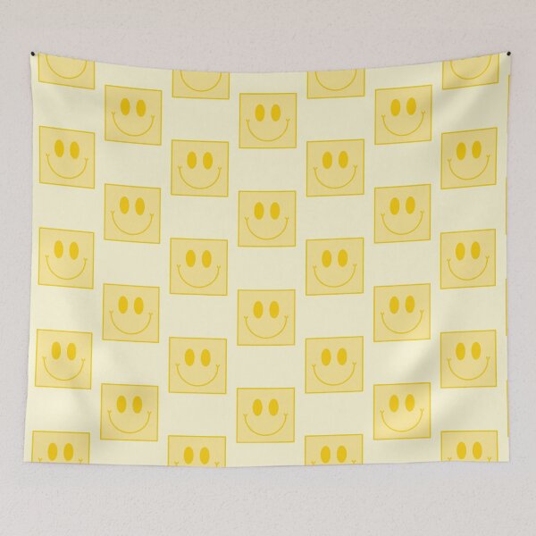 Item preview, Yellow Square Smiley Face designed and sold by EpicCreation.