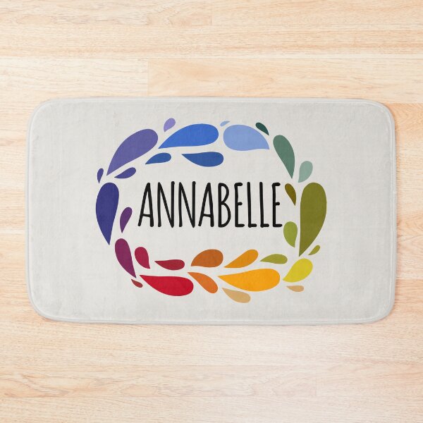 Artikelvorschau, Annabelle Name Süßes buntes Geschenk namens Annabelle entworfen und verkauft von kindxinn.