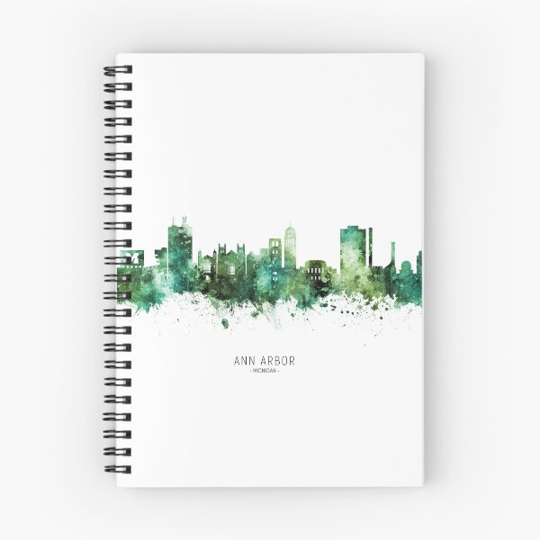 Item preview, Ann Arbor Michigan Skyline designed and sold by ArtPrints.