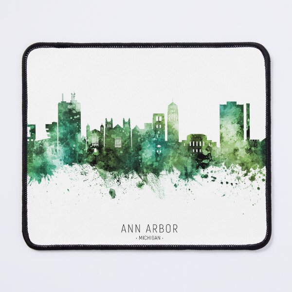 Item preview, Ann Arbor Michigan Skyline designed and sold by ArtPrints.