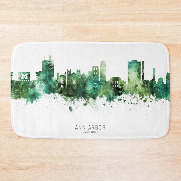 Item preview, Ann Arbor Michigan Skyline designed and sold by ArtPrints.
