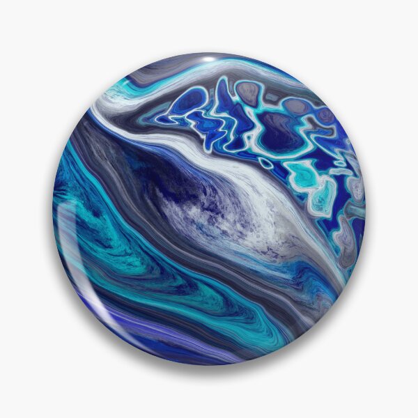 Item preview, Blue Abstract Geode designed and sold by SparkyMae.