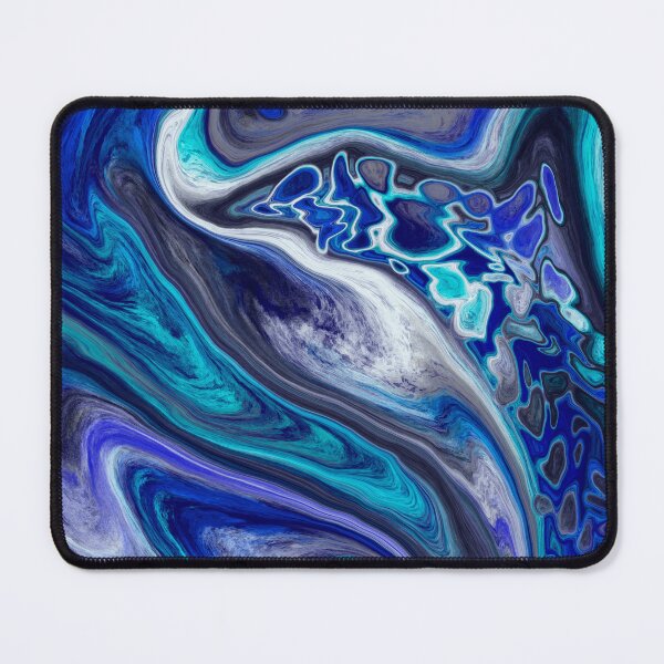 Item preview, Blue Abstract Geode designed and sold by SparkyMae.
