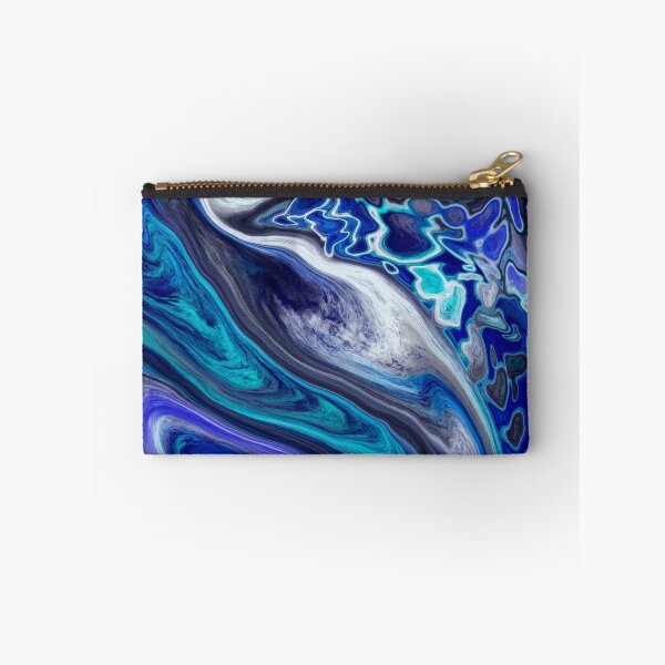Item preview, Blue Abstract Geode designed and sold by SparkyMae.