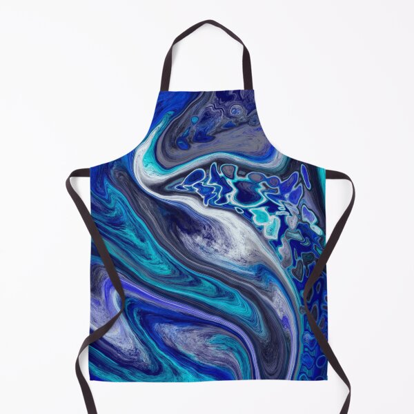 Item preview, Blue Abstract Geode designed and sold by SparkyMae.