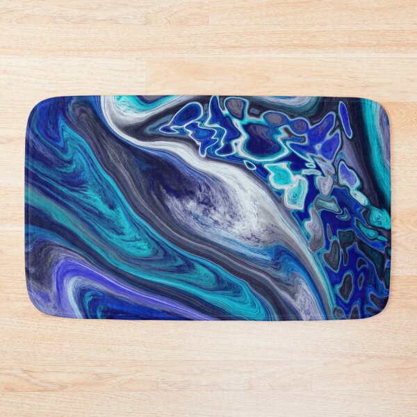 Item preview, Blue Abstract Geode designed and sold by SparkyMae.