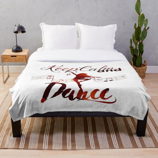 Item preview, Keep calm and dance quote sunset gradient dancing woman design designed and sold by PositiveStudio7.