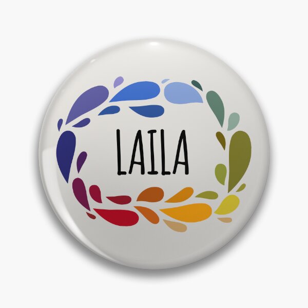 Item preview, Laila Name Cute Colorful Gift Named Laila designed and sold by kindxinn.