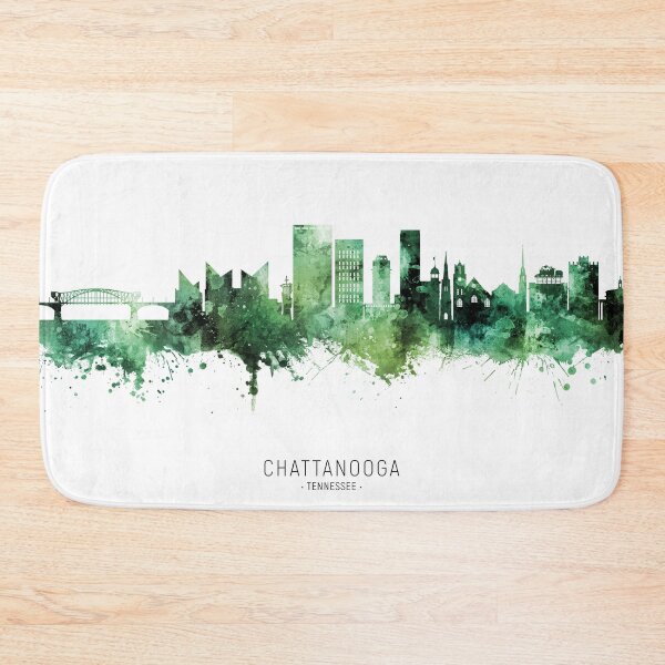 Item preview, Chattanooga Tennessee Skyline designed and sold by ArtPrints.