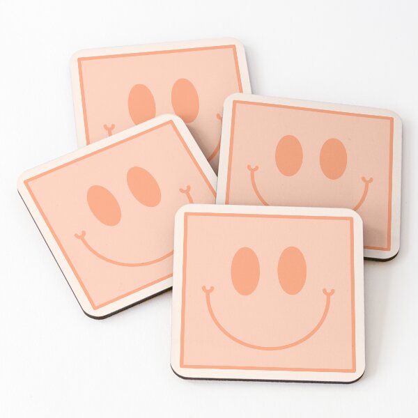 Item preview, Orange Square Smiley Face designed and sold by EpicCreation.