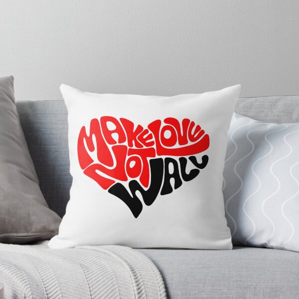 Item preview, make love not wall designed and sold by RemcoBakker.