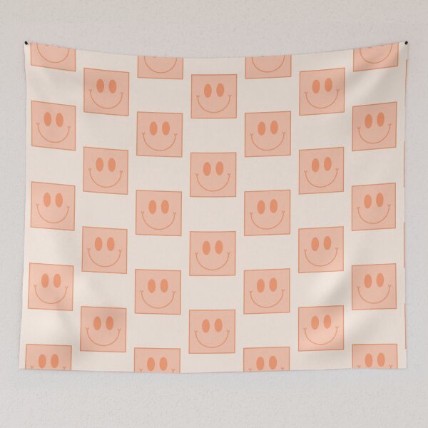 Item preview, Orange Square Smiley Face designed and sold by EpicCreation.