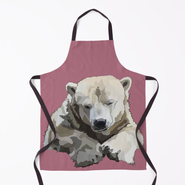 Item preview, Polar Bear on Pink Background designed and sold by BeeFoxTree.